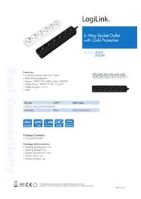 Notice LOGILINK LPS237U Multiprise