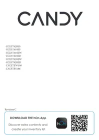 Notice CANDY C3CETES186 Congélateur