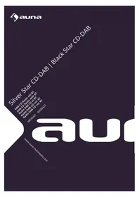 Notice Auna BLACK STAR CD-DAB Lecteur/enregistreur de cd
