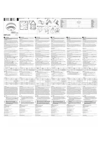 Notice Esylux PROTECTOR K 9 V LITHIUM Détecteur de fumée