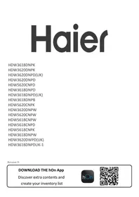 HDW5618CNPD HAIER