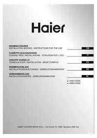 Notice HAIER HWD14ID4E Tiroir et armoire chauffants