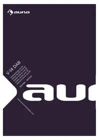 Notice Auna V-14 DAB Lecteur/enregistreur de cd