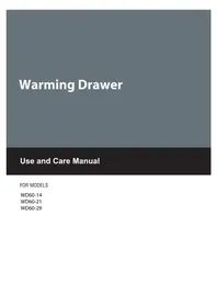 Notice Porter & Charles WD60-21 Tiroir et armoire chauffants