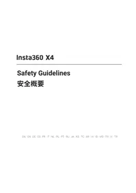 Notice INSTA360 X4 Sportscam