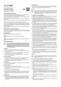 Notice Speaka SP-TVM-900 Support mural