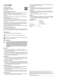 Notice Speaka SP-TVC-700 Support mural