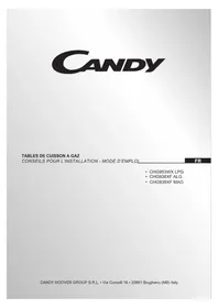 Notice CANDY CHG938XF MAG Cuisinière