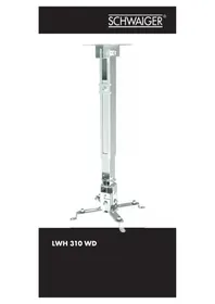 Notice Schwaiger LWH310WD Support mural