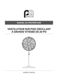 Notice Perfect Aire 1PAFP20 Ventilateur