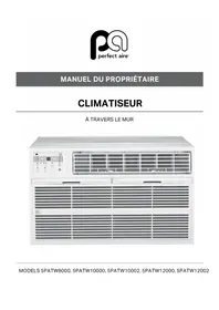 Notice Perfect Aire 5PATW12000 Climatisation