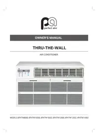 Notice Perfect Aire 6PATW10002 Climatisation