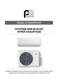 Notice Perfect Aire 3PAMSHH24-SYS Climatisation