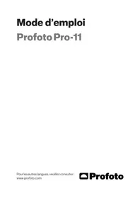 Notice PROFOTO PRO-11 Non catégorisé