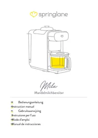 Notice Springlane MILA Autres appareil de cuisine