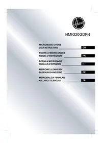 Notice HOOVER HMIG20GDFN Four à micro-ondes