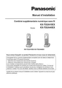 Notice PANASONIC KX-TGUA10 Téléphone