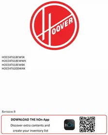 HOCE4T620DWXK HOOVER