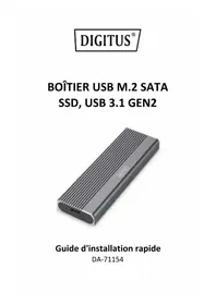 Notice Digitus DA-71154 Boîte de stockage