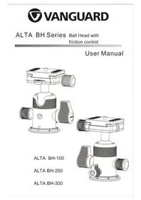 Notice Vanguard ALTA BH-100 Trépied
