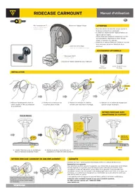 Notice Topeak RIDECASE Non catégorisé