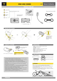 Notice Topeak MINI USB COMBO Lampe