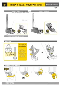 Notice Topeak NINJA T MOUNTAIN Outils multifonctions