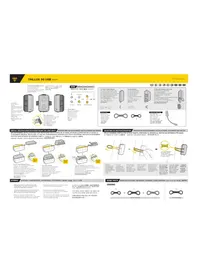 Notice Topeak TAILLUX 30 USB Lampe