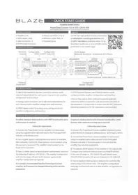 Notice Blaze POWERZONE CONNECT 504 Table de mixage