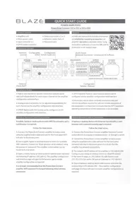 Notice Blaze POWERZONE CONNECT 252 Table de mixage