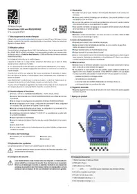 Notice Tru Components TC-ECAN-401 Interface