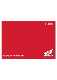 Notice Honda CBR600R3 (2024) Moto