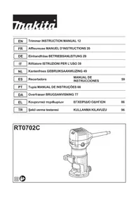 Notice MAKITA RT0702C Fraiseuse