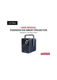 Notice ULTIMEA POSEIDON E40 Projecteur
