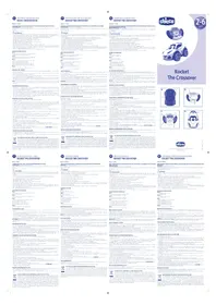 Notice CHICCO ROCKET THE CROSSOVER Jouet radiocommandé