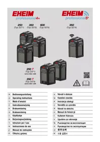 Notice EHEIM PROFESSIONEL 4+ 250T Filtre à eau