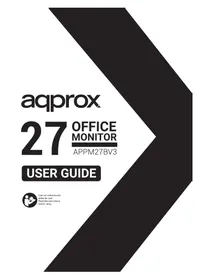 Notice Approx APPM27BV3 Moniteur