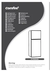 Notice COMFEE RCT210WH2 Réfrigérateur