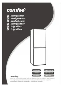 Notice COMFEE RCB169WH2 Réfrigérateur