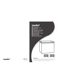 Notice COMFEE RCC395WH2 Congélateur