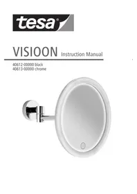 Notice TESA VISIOON Appareil de soins de la peau