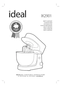 Notice Eldom IDEAL IK2901 Robot ménager