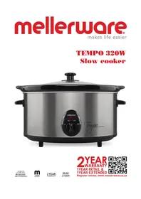 Notice Mellerware TEMPO 27560A Cuisinière