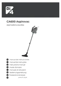 Notice Di4 ASPIROVAC CA600 Aspirateur