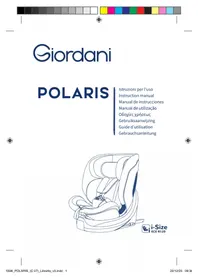Notice Giordani POLARIS Siège de voiture
