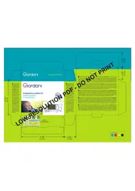 Notice Giordani PARASOLE ADESIVO Siège de voiture