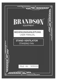 Notice Brandson 305022 Ventilateur