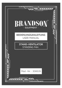 Notice Brandson 306535 Ventilateur