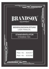 Notice Brandson 305058 Ventilateur