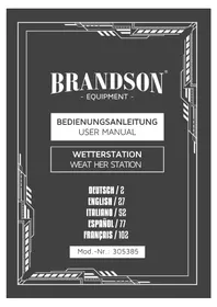 Notice Brandson 305385 Station Météo